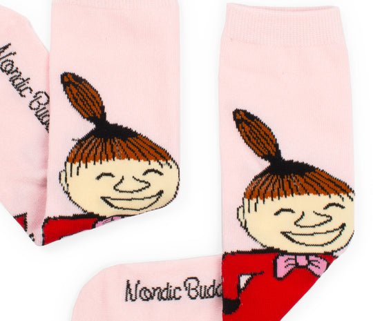 Little My Happiness Ladies Socks - Pink - Mu Shop