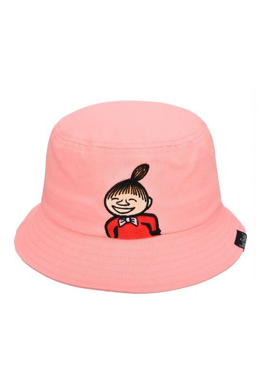 Little My Happy Kids Bucket Hat - Pink - Mu Shop