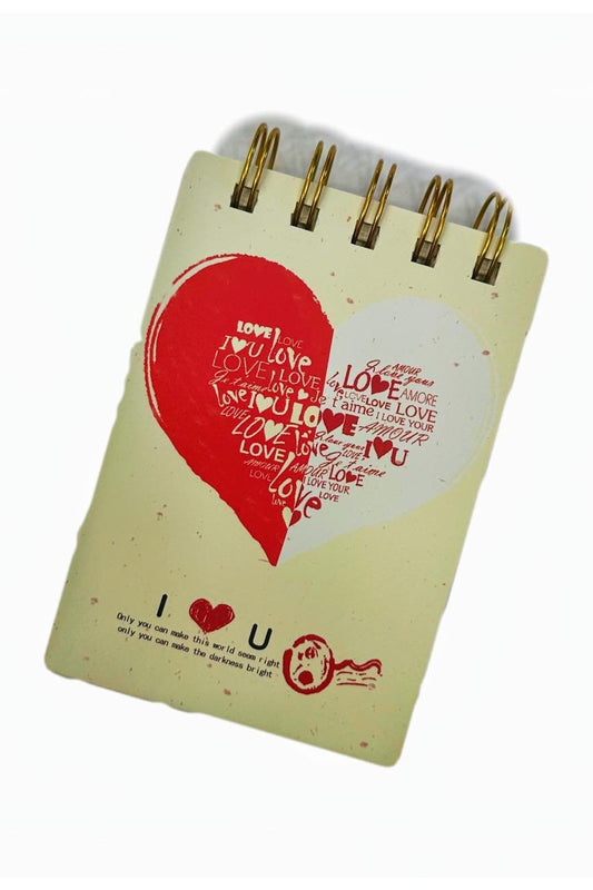 Love You Notepad - Mu Shop