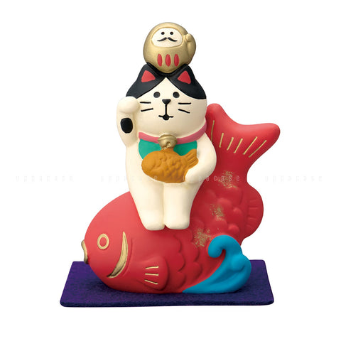 Lucky Cat Snapper Figurine - Mu Shop