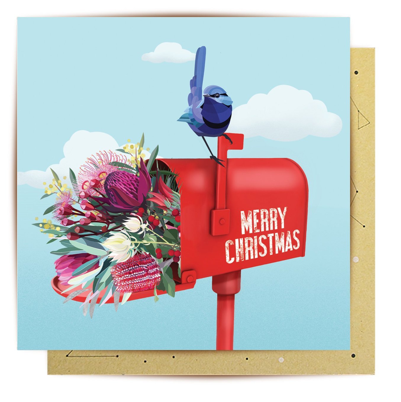 Mail Box Greeting Card - Mu Shop