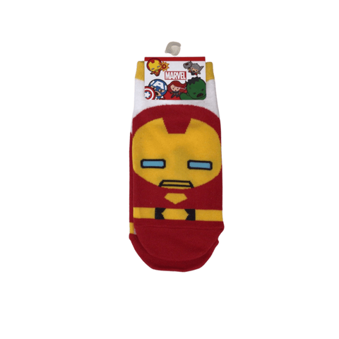 Marvel Iron Man Kids Ankle Socks - (L)9~10 - Mu Shop