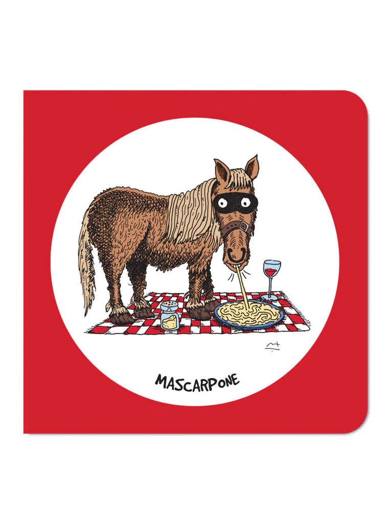 Mascarpone Greeting Card - Mu Shop