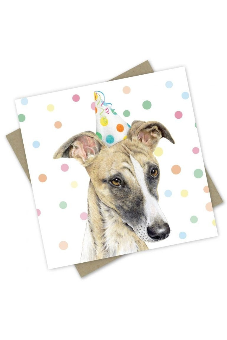 “Maxi” the Whippet Dog Card - Mu Shop