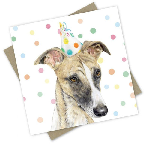 “Maxi” the Whippet Dog Card - Mu Shop