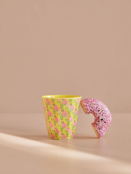 Melamine Cup with Sunny Days Print - Medium - Mu Shop