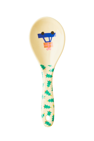 Melamine Salad Spoon with Gift Car Print - Mu Shop