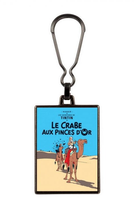 Metal Keyring The Adventures of Tintin (Le Crabe aux pinces d'or) - Mu Shop