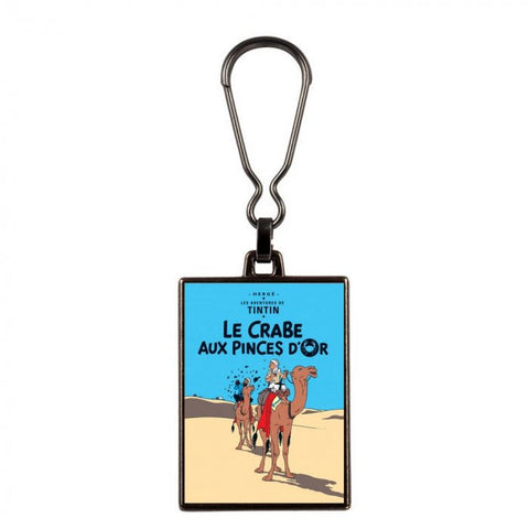 Metal Keyring The Adventures of Tintin (Le Crabe aux pinces d'or) - Mu Shop