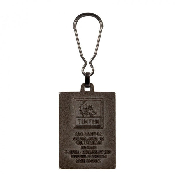 Metal Keyring The Adventures of Tintin (Le Sceptre d'Ottokar) - Mu Shop