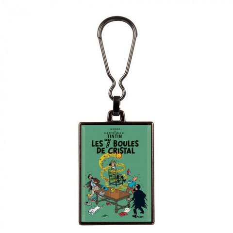 Metal Keyring The Adventures of Tintin (Les 7 Boules de cristal) - Mu Shop