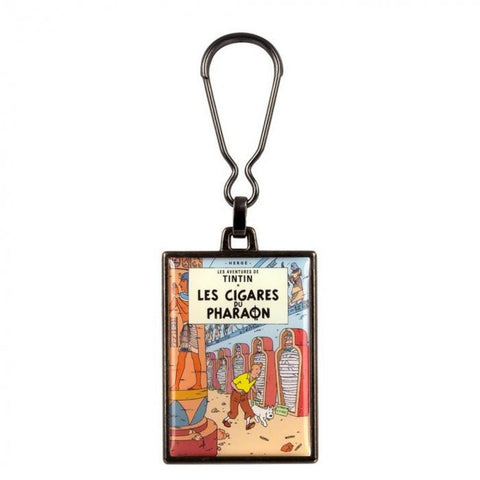 Metal Keyring The Adventures of Tintin (Les Cigares du Pharaon) - Mu Shop