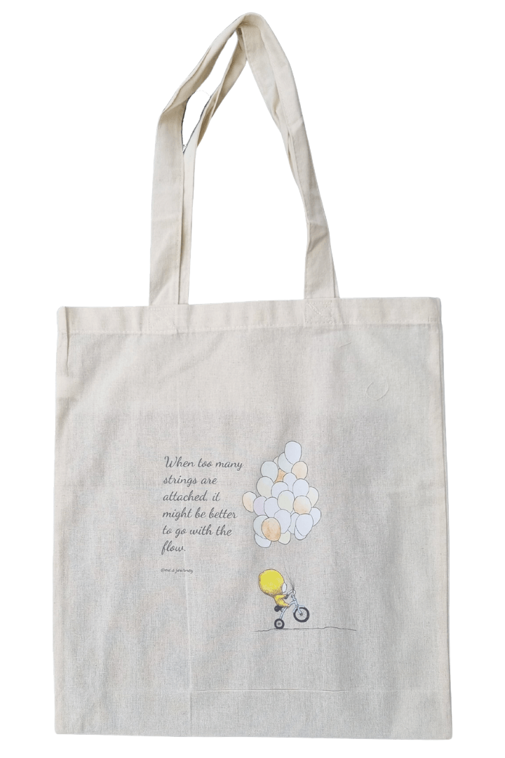 Mi with Bicycle Tote Bag - Mu Shop