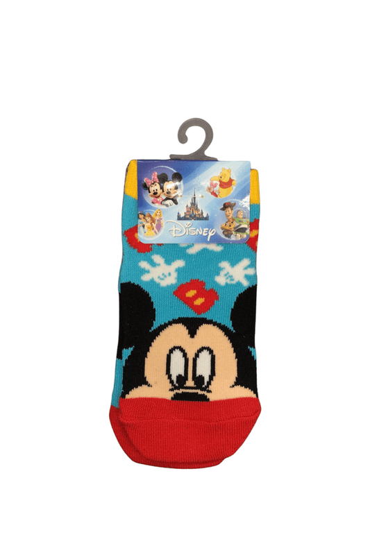 Mickey Mouse Kids Ankle Socks - Blue (L)9~10 - Mu Shop