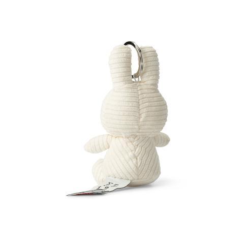 Miffy 10cm Keychain Corduroy Offwhite - Mu Shop