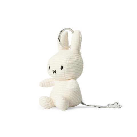 Miffy 10cm Keychain Corduroy Offwhite - Mu Shop