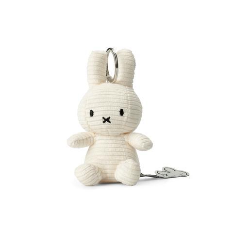 Miffy 10cm Keychain Corduroy Offwhite - Mu Shop