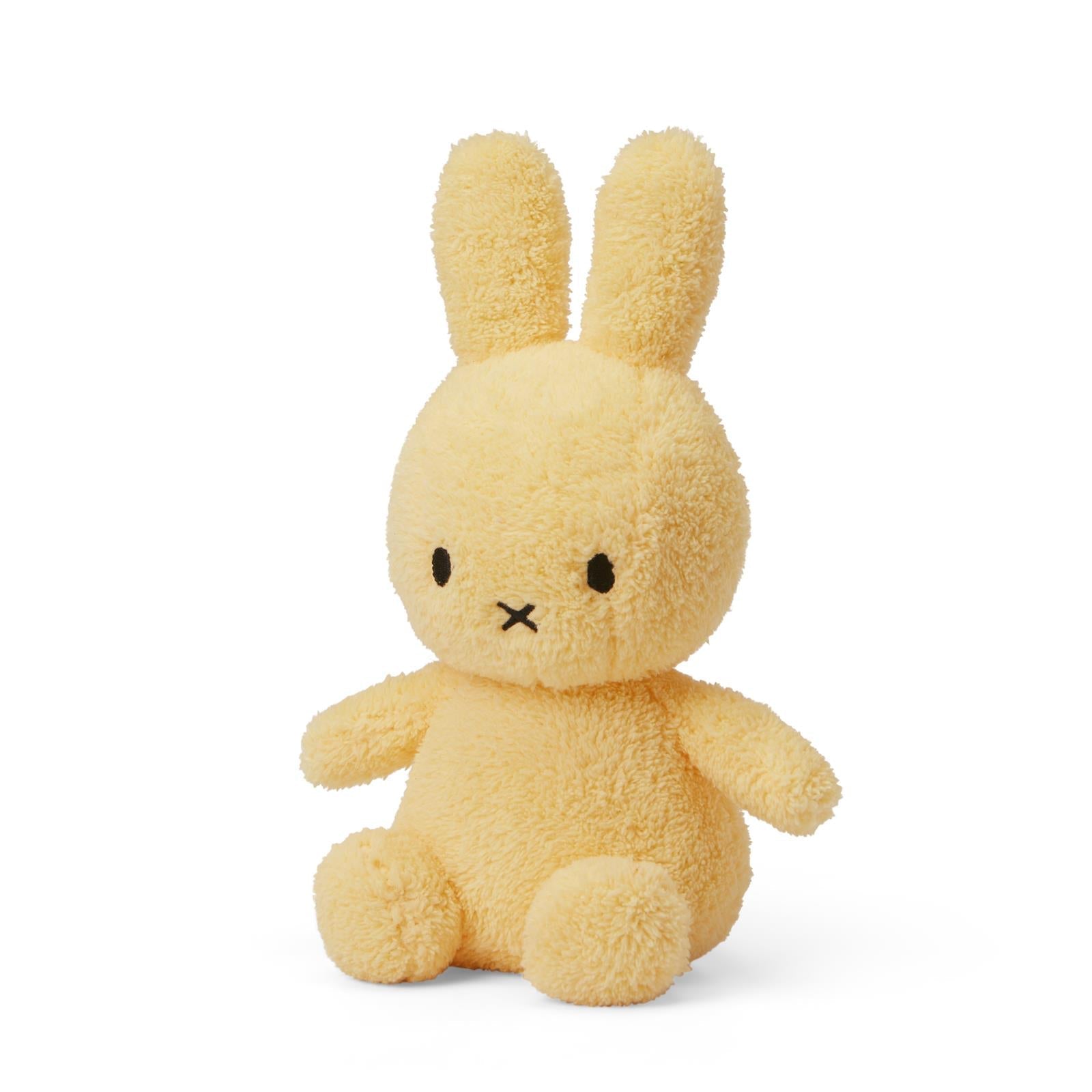 Miffy 23cm Sitting Plush - Terry Light Yellow - Mu Shop