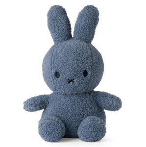 Miffy 33cm Sitting Teddy Blue Plush - Mu Shop