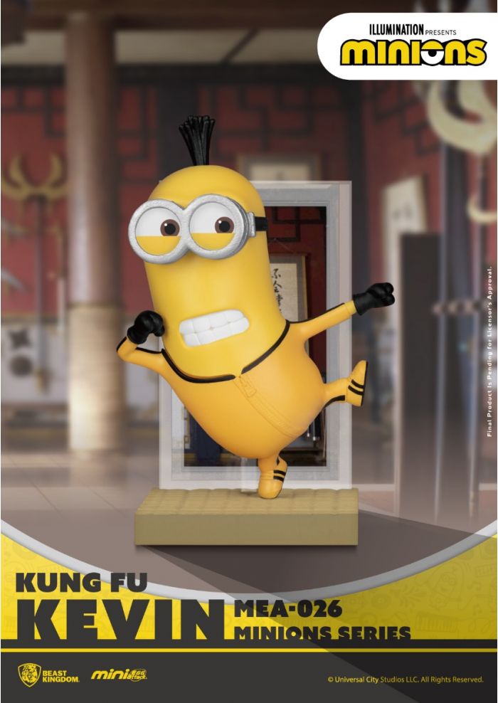 Minions Figure Mini Egg - KONG FU KEVIN - Mu Shop