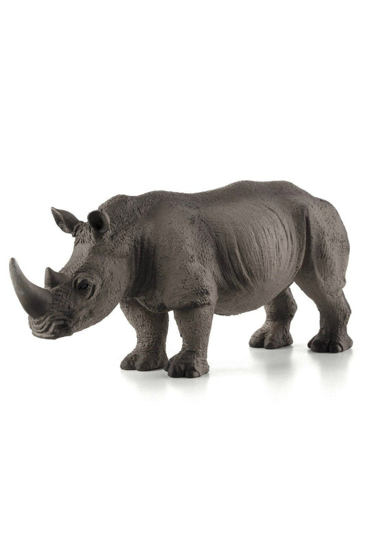 MOJO White Rhinoceros Hand Painted Figurine - Mu Shop