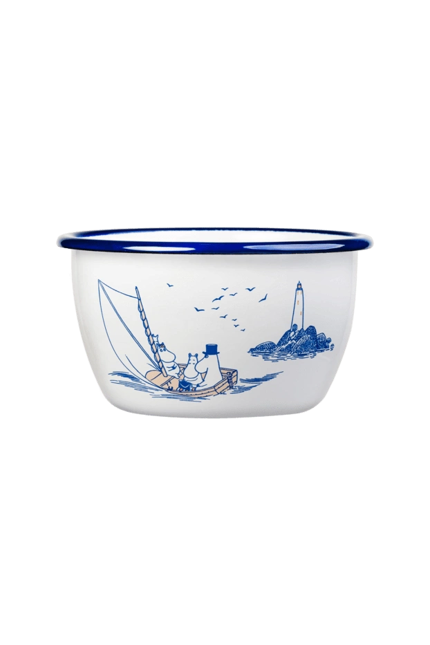 Moomin Enamel Bowl 6DL Sailors - Mu Shop