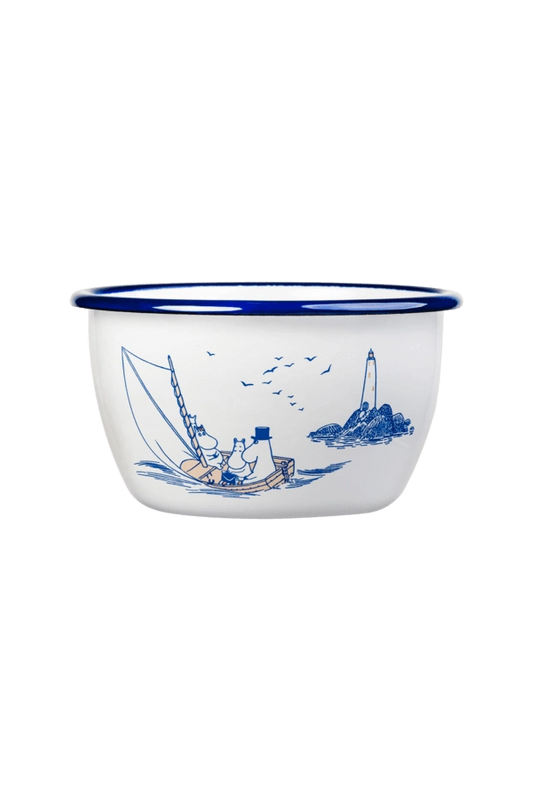 Moomin Enamel Bowl 6DL Sailors - Mu Shop