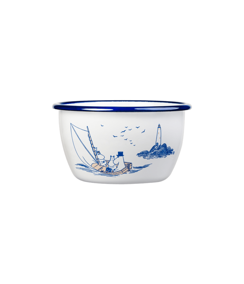 Moomin Enamel Bowl 6DL Sailors - Mu Shop