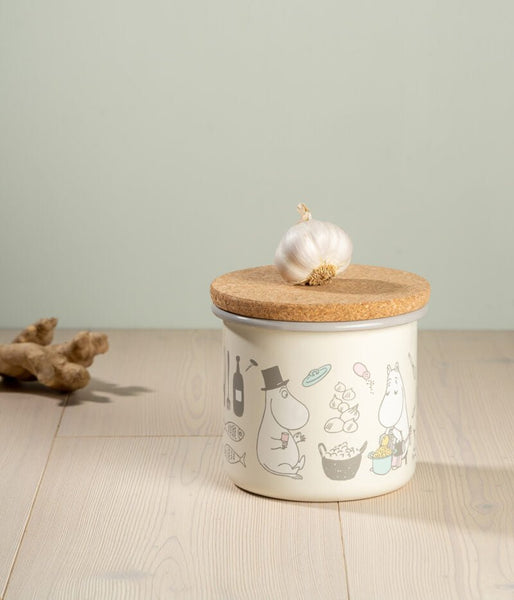 Moomin Enamel Jar 1,3L Bon Appétit - Mu Shop