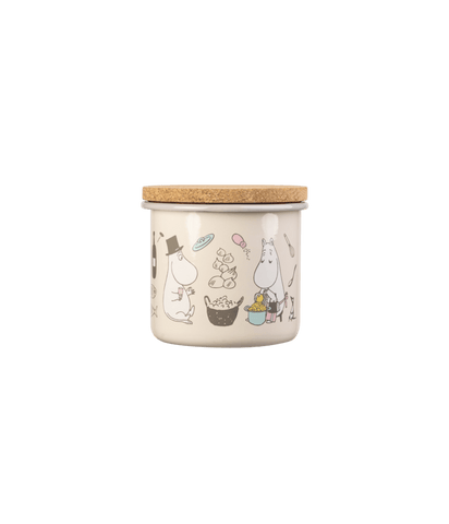 Moomin Enamel Jar 1,3L Bon Appétit - Mu Shop