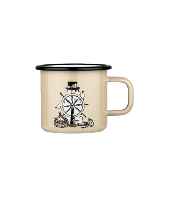 Moomin Enamel Mug The Adventurer 3,7dl - Mu Shop