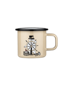 Moomin Enamel Mug The Adventurer 3,7dl - Mu Shop