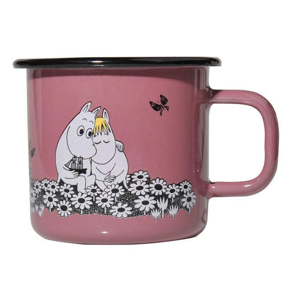Moomin Enamel Mug Together Forever 3,7dl - Mu Shop