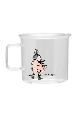 Moomin Glass Mug Little My 3.5 DL - Mu Shop