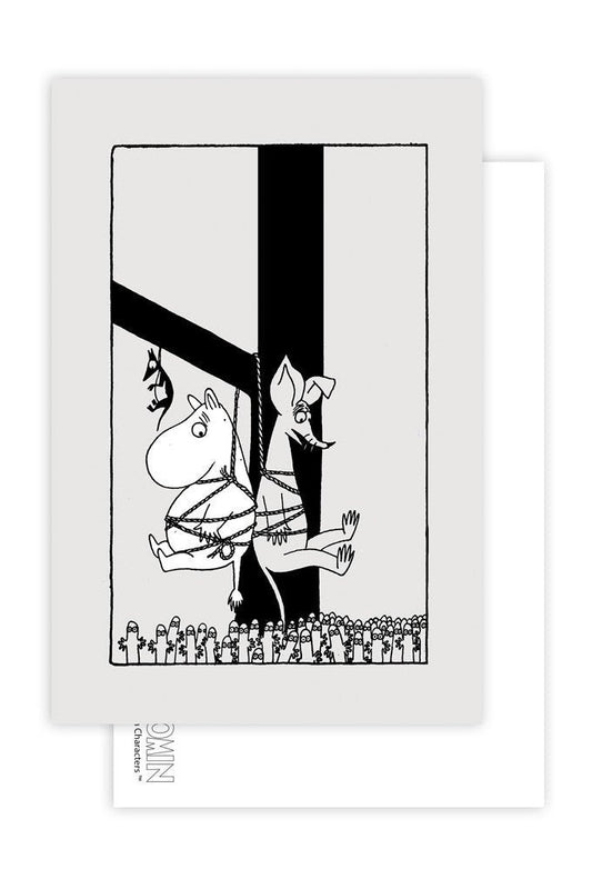 Moomin Hattifatteners Postcard - Mu Shop