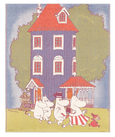 Moomin House Blanket 140 x 170 - Mu Shop