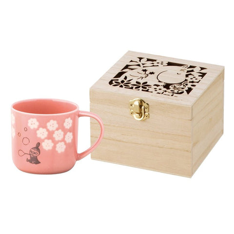 Moomin Little My Snufkin Mug Cup with Wooden Box 380ml - Mu Shop