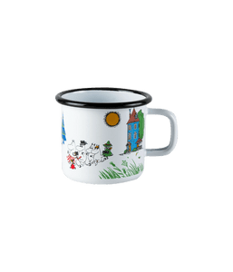 Moomin Moominvalley Enamel Mug 3,7dl colour - Mu Shop