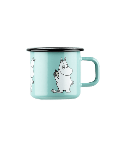 Moomin Mug 3,7dl mint - Mu Shop