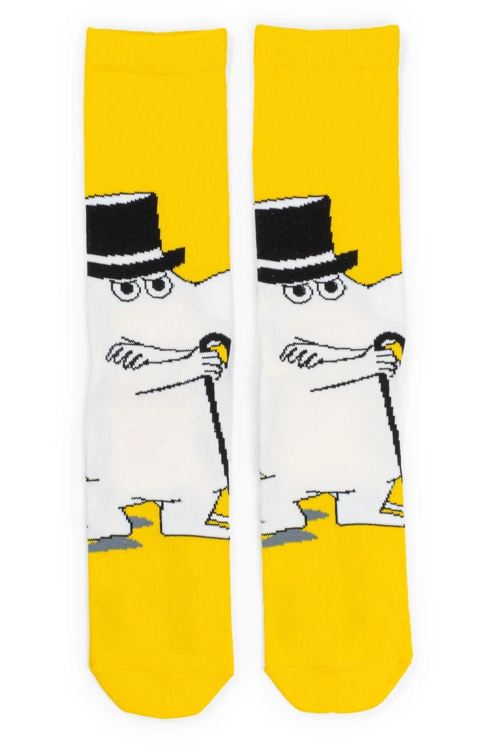 Moomin Pappa Wondering Men Socks - Yellow - Mu Shop