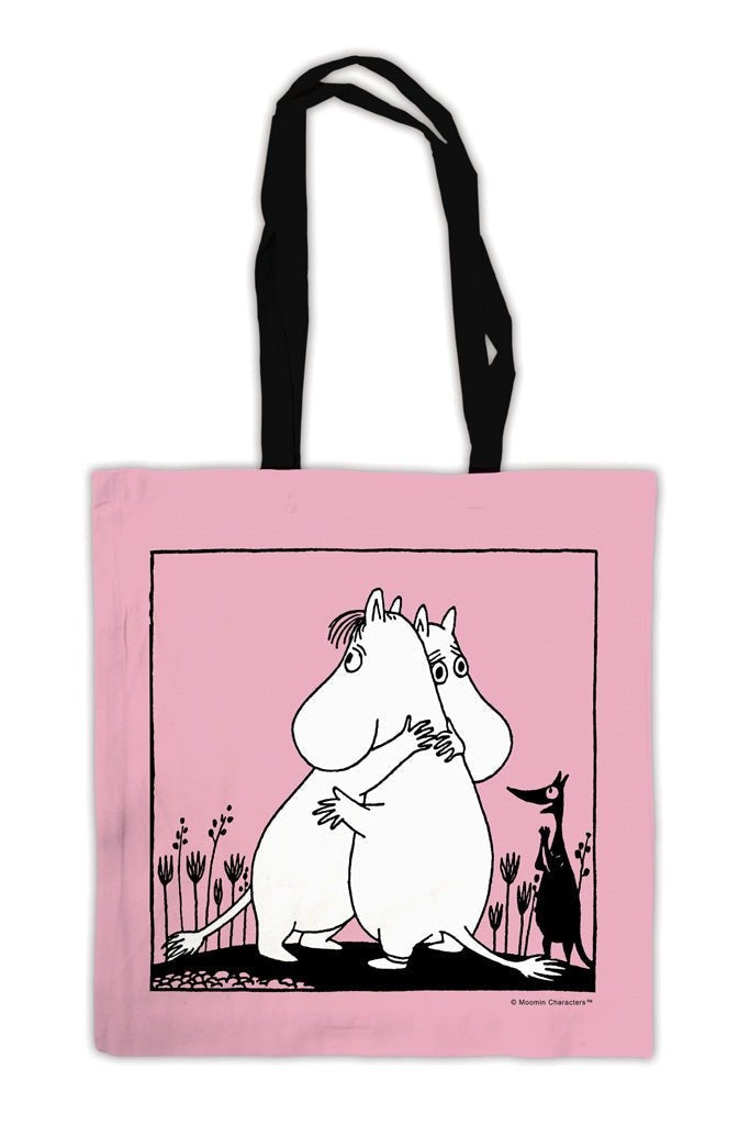 Moomin Tote Bag - Moomin Hugging - Mu Shop