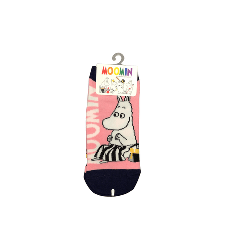 Moominmama Kids Ankle Socks - Pink (L) - Mu Shop