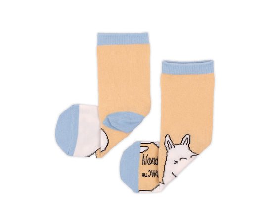 Moomintroll Kids Socks - Beige - Mu Shop