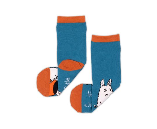 Moomintroll Kids Socks - Blue - Mu Shop