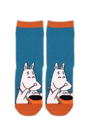 Moomintroll Kids Socks - Blue - Mu Shop