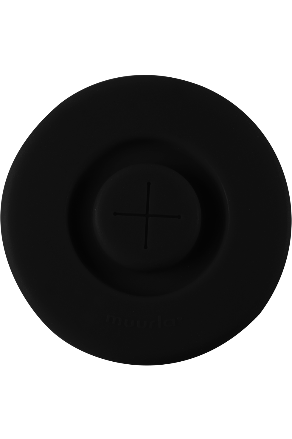 Muurla Silicon Lid Black 9.7cm - Mu Shop