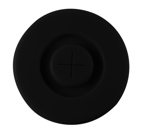 Muurla Silicon Lid Black 9.7cm - Mu Shop