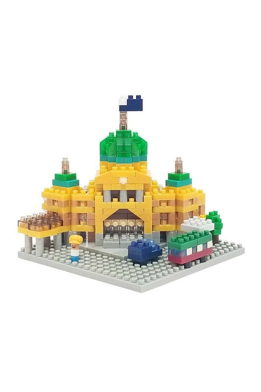 Nanoblock - NANOBLOCKS FLINDERS ST STATION AUS - Mu Shop