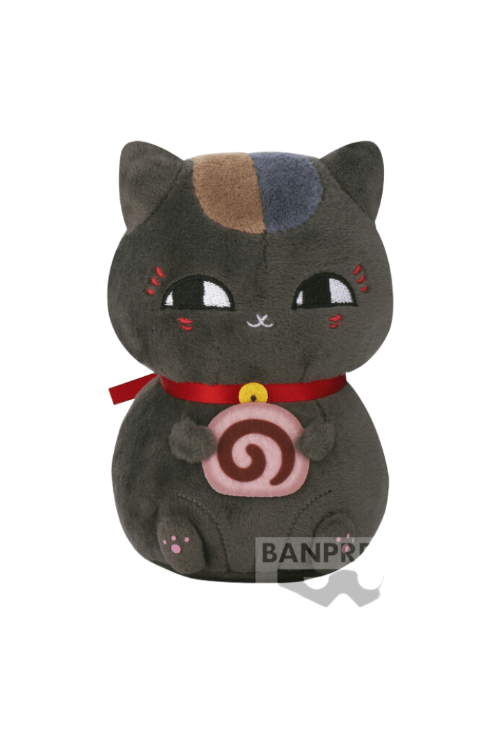 Natsume Yujin - Nyanko Sensei Keyholder Plush (black) - Mu Shop