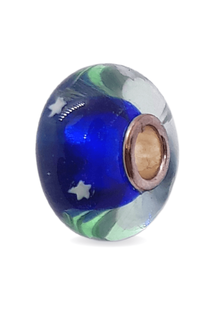 Navy Blue Star Unique Bead #1129 - Mu Shop